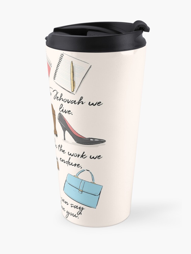 Alternate view of The Life of a Pioneer (For Her) Travel Mug