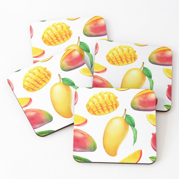 Item preview, Hand-painted watercolor mango  designed and sold by Ekaterina Glazkova.