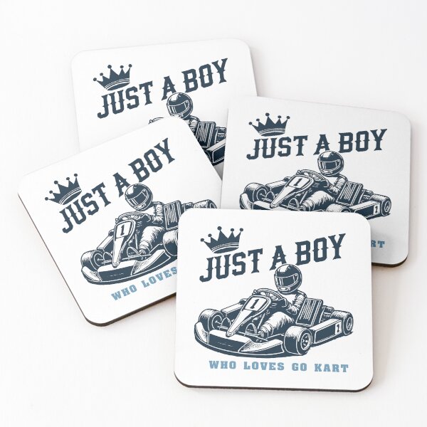 Item preview, Just A Boy Who Loves Go-Kart Racing Fun designed and sold by LuminOrb.
