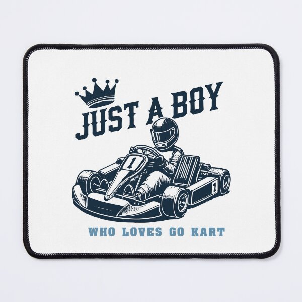 Item preview, Just A Boy Who Loves Go-Kart Racing Fun designed and sold by LuminOrb.