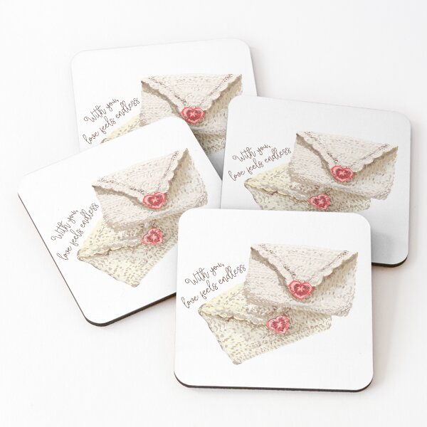 Item preview, Love Letter Envelope Illustration - Romantic Design for Valentine's Day designed and sold by Pandositive.