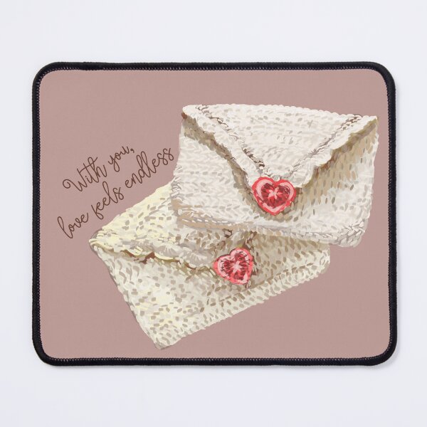 Item preview, Love Letter Envelope Illustration - Romantic Design for Valentine's Day designed and sold by Pandositive.