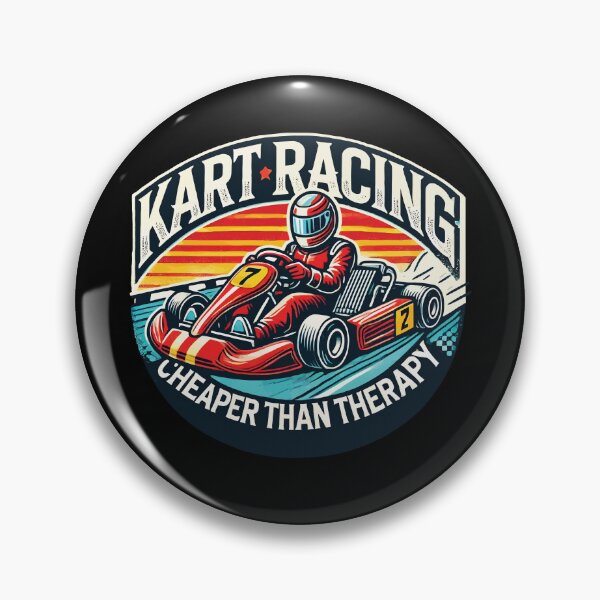 Item preview, Kart Racing Cheaper Than Therapy Go-Kart designed and sold by LuminOrb.