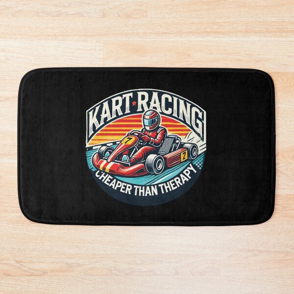 Item preview, Kart Racing Cheaper Than Therapy Go-Kart designed and sold by LuminOrb.