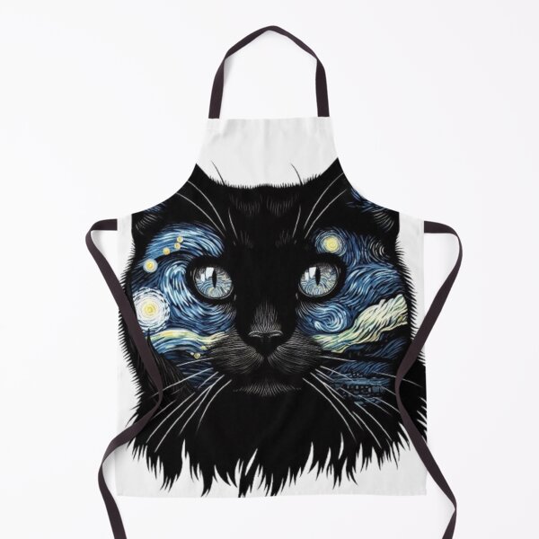 Item preview, STARRY NIGHT CAT designed and sold by AvalonTshirts.