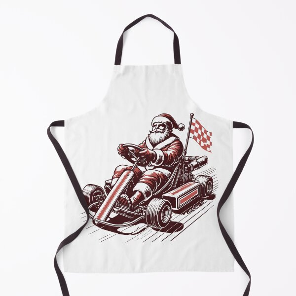 Item preview, Santa Claus In Go-kart designed and sold by LuminOrb.