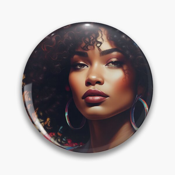 Item preview, Elegant Afro Beauty Art – Vibrant Home Decor Masterpiece – Contemporary Afro-Inspired Art designed and sold by msrmiami1.