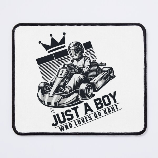 Item preview, A Boy Who Loves Go-kart Racing designed and sold by LuminOrb.