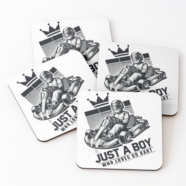 Item preview, A Boy Who Loves Go-kart Racing designed and sold by LuminOrb.