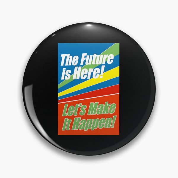 Item preview, The Future Is Here Retro Sci-Fi AI Revolution designed and sold by bukajart.