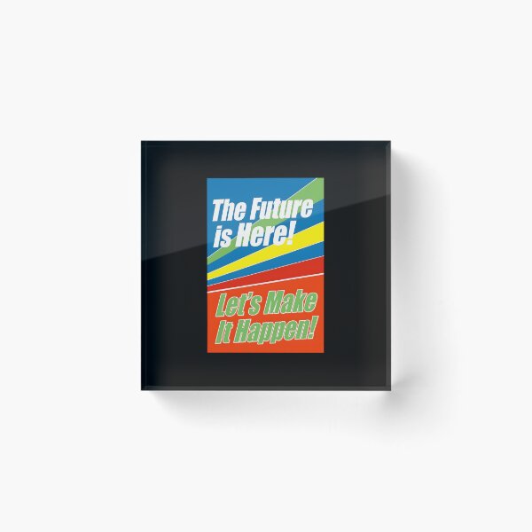 Item preview, The Future Is Here Retro Sci-Fi AI Revolution designed and sold by bukajart.
