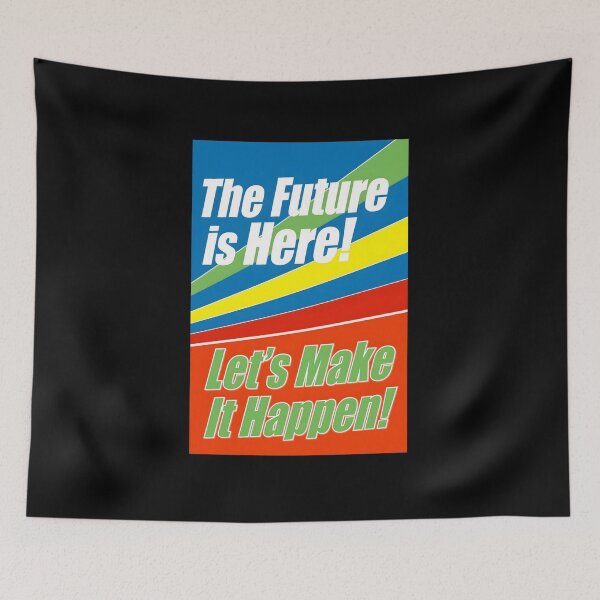 Item preview, The Future Is Here Retro Sci-Fi AI Revolution designed and sold by bukajart.