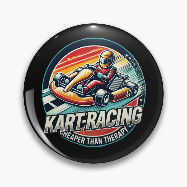 Item preview, Kart Racing Cheaper Than Therapy designed and sold by LuminOrb.