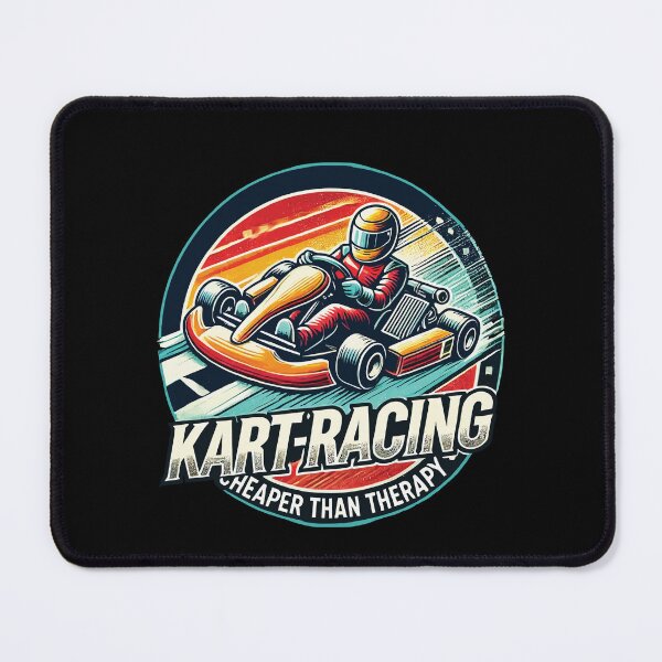 Item preview, Kart Racing Cheaper Than Therapy designed and sold by LuminOrb.