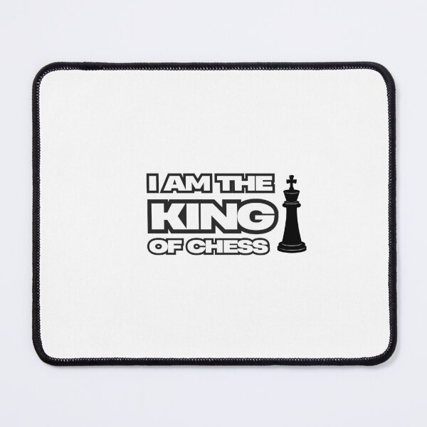 Item preview, I am the King of Chess - A power statement for winners designed and sold by Chess64.