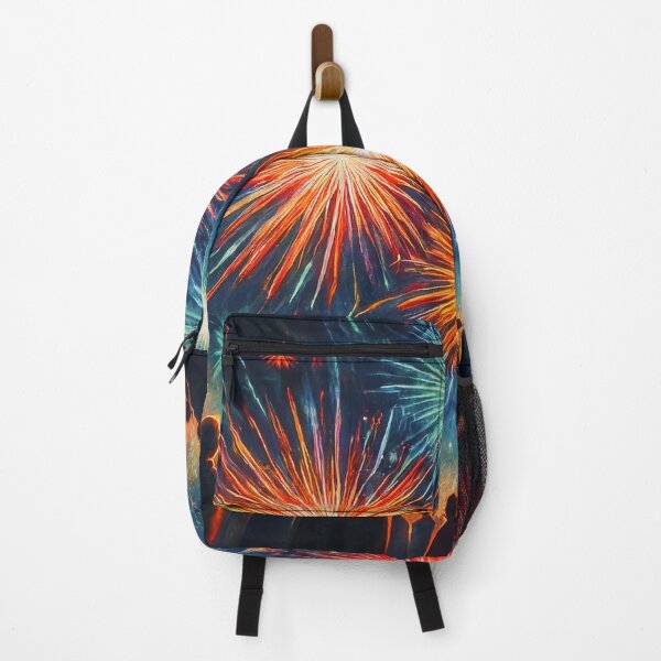 Item preview, Fireworks with Silhouetted Crowd designed and sold by iamhewho.