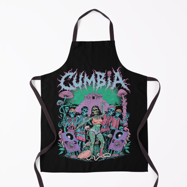 Item preview, Zombie Cumbia Aztec Pyramid Dance Party designed and sold by Mystikos Art.