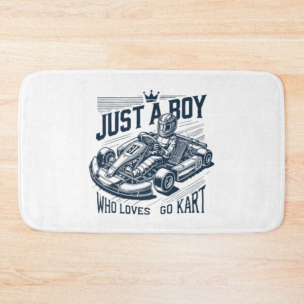 Item preview, Just A Boy Who Loves Go-Kart Racing designed and sold by LuminOrb.