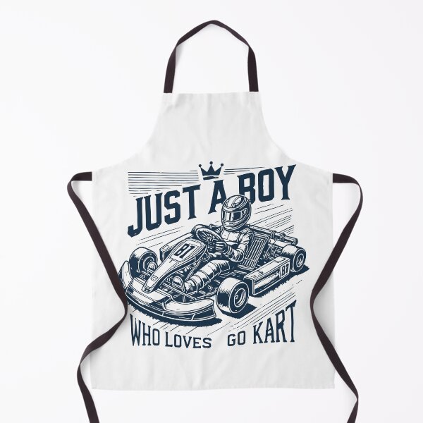 Item preview, Just A Boy Who Loves Go-Kart Racing designed and sold by LuminOrb.