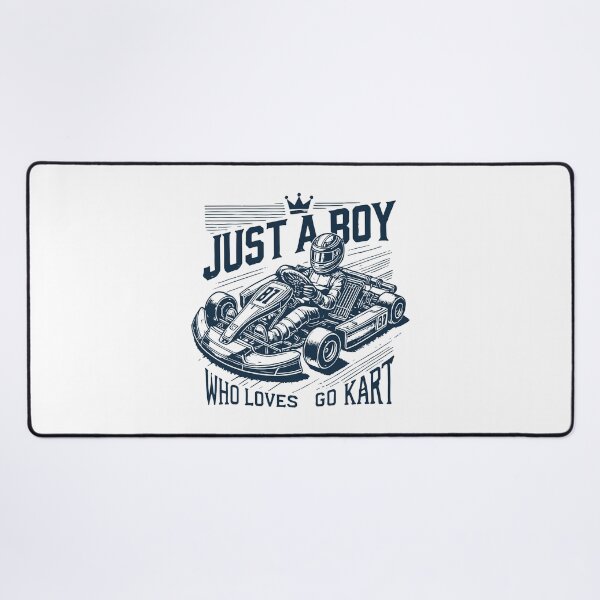 Item preview, Just A Boy Who Loves Go-Kart Racing designed and sold by LuminOrb.