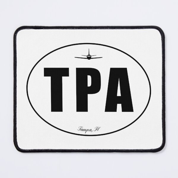 Item preview, TPA Tampa Florida FL Airport Code designed and sold by Lartheviking.