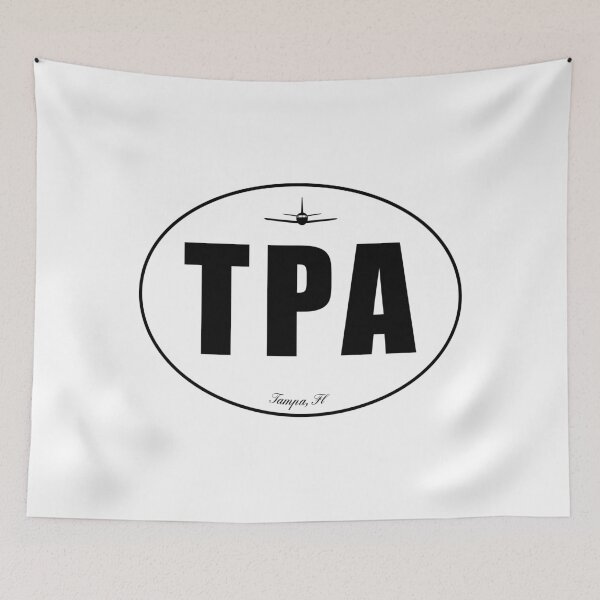 Item preview, TPA Tampa Florida FL Airport Code designed and sold by Lartheviking.
