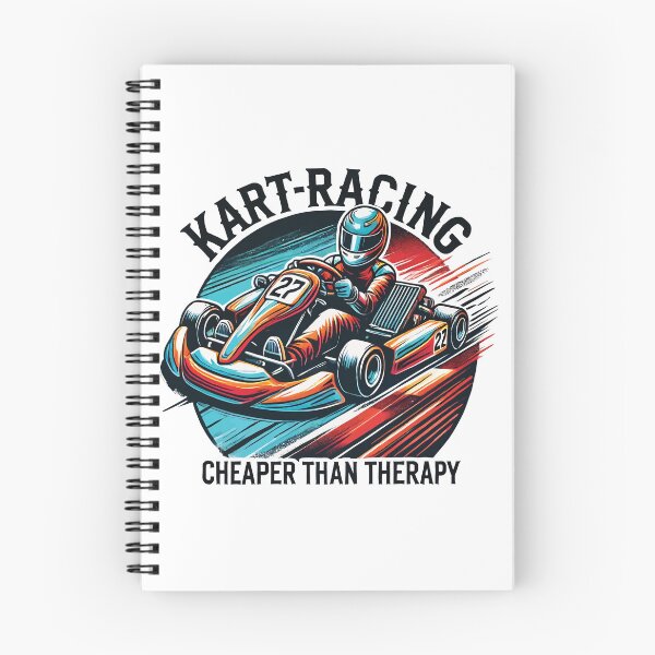 Item preview, Kart Racing Cheaper Than Therapy Funny Saying designed and sold by LuminOrb.