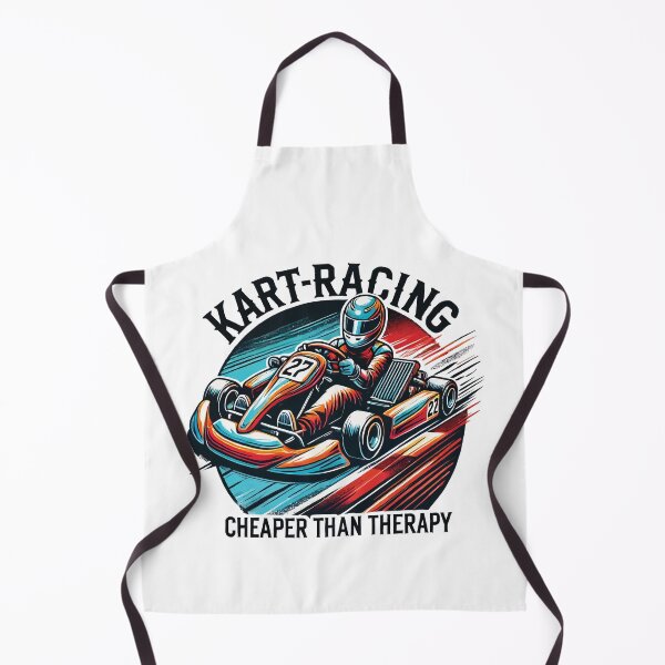 Item preview, Kart Racing Cheaper Than Therapy Funny Saying designed and sold by LuminOrb.