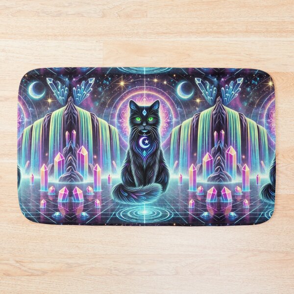 Item preview, Nyx in the Crystal Waterfalls of the Cosmic Realm designed and sold by Meta2Physical.