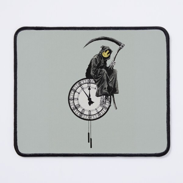 Item preview, Banksy Grim Reaper - Your Time Is Up designed and sold by WE-ARE-BANKSY.