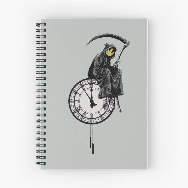 Item preview, Banksy Grim Reaper - Your Time Is Up designed and sold by WE-ARE-BANKSY.
