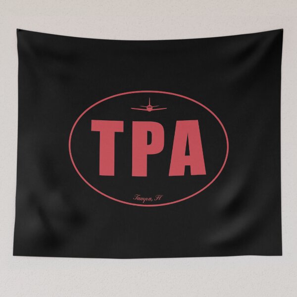 Item preview, TPA Tampa Florida FL Airport Code designed and sold by Lartheviking.