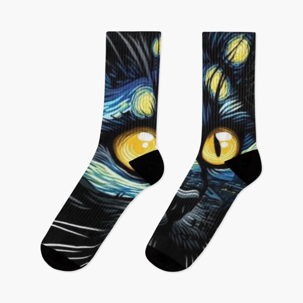 Item preview, STARRY NIGHT CAT designed and sold by AvalonTshirts.