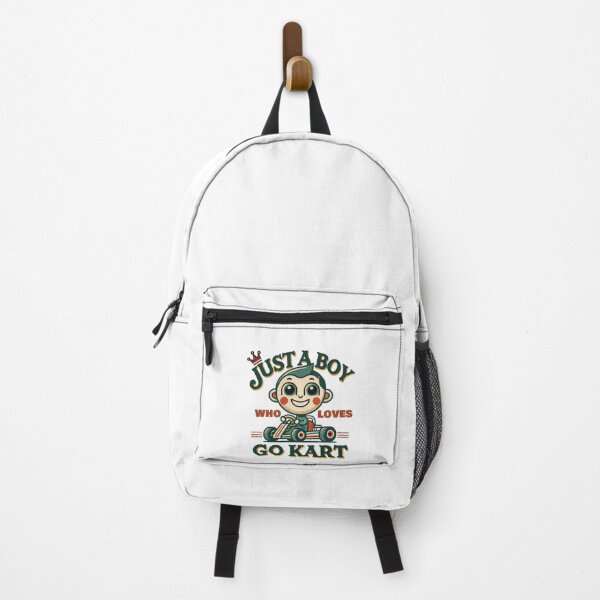 Item preview, Boy Who Loves Go Kart Retro Cartoon designed and sold by LuminOrb.