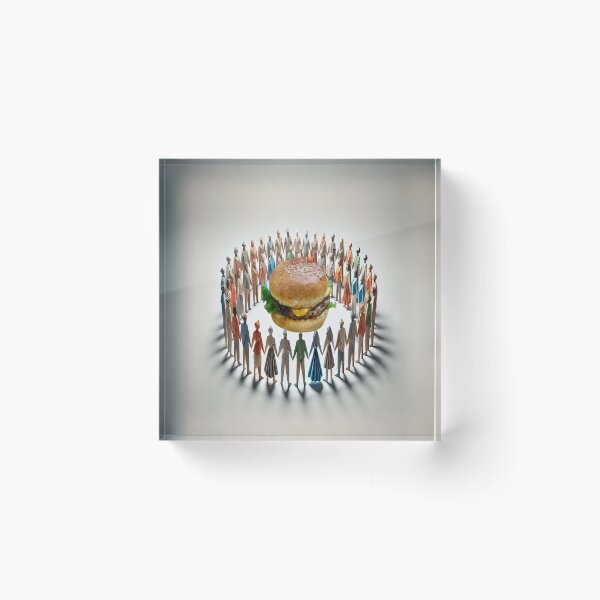 Item preview, Burger Circle designed and sold by Surreallytee.