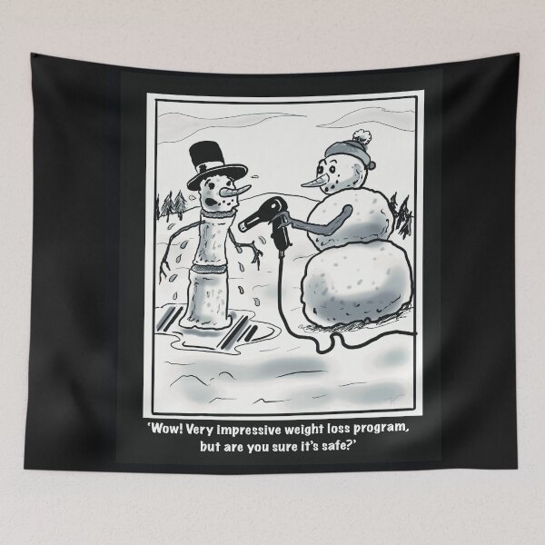Item preview, Snowman Weight Loss designed and sold by Vancesshop.