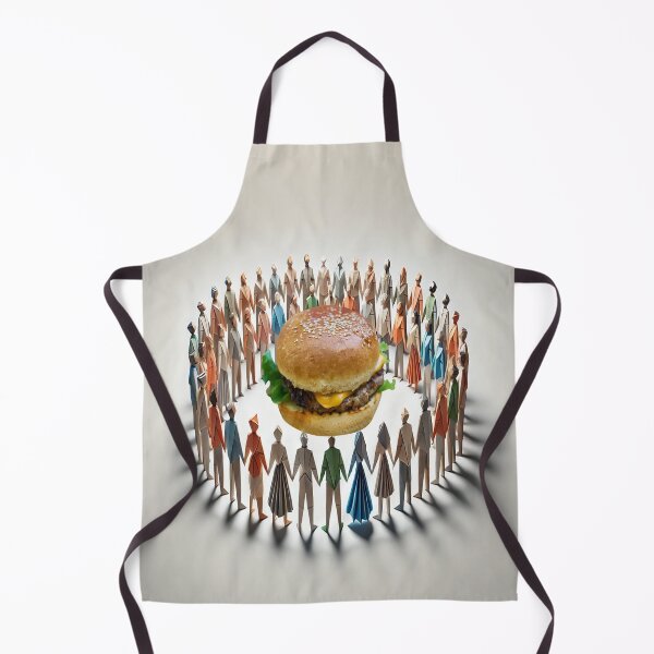 Item preview, Burger Circle designed and sold by Surreallytee.