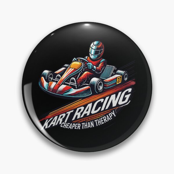 Item preview, Go-kart Racing Cheaper Than Therapy designed and sold by LuminOrb.