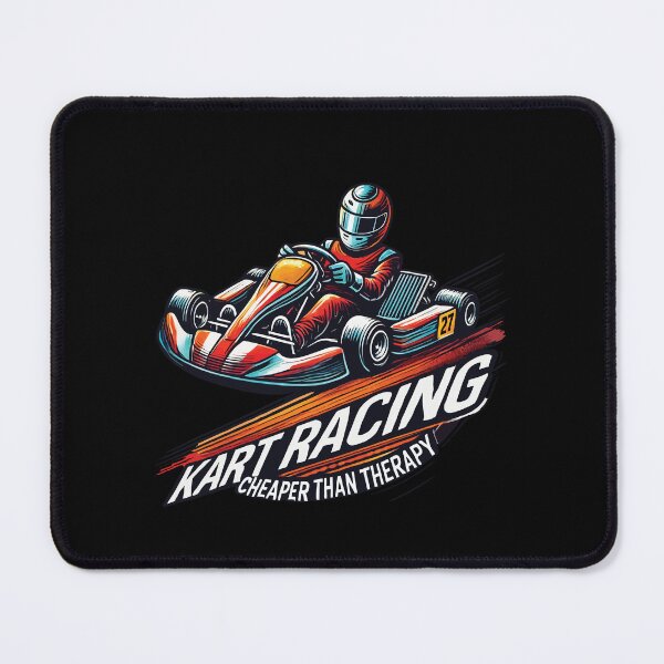 Item preview, Go-kart Racing Cheaper Than Therapy designed and sold by LuminOrb.