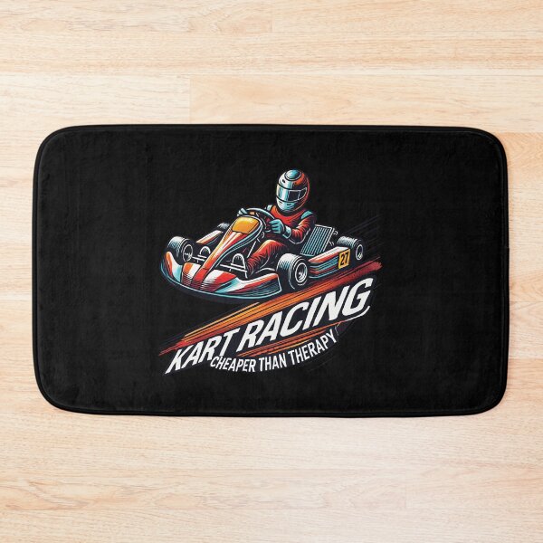 Item preview, Go-kart Racing Cheaper Than Therapy designed and sold by LuminOrb.