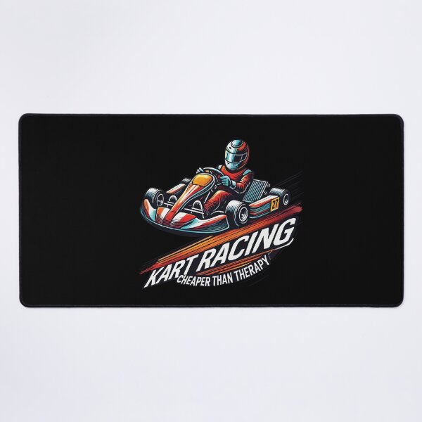 Item preview, Go-kart Racing Cheaper Than Therapy designed and sold by LuminOrb.
