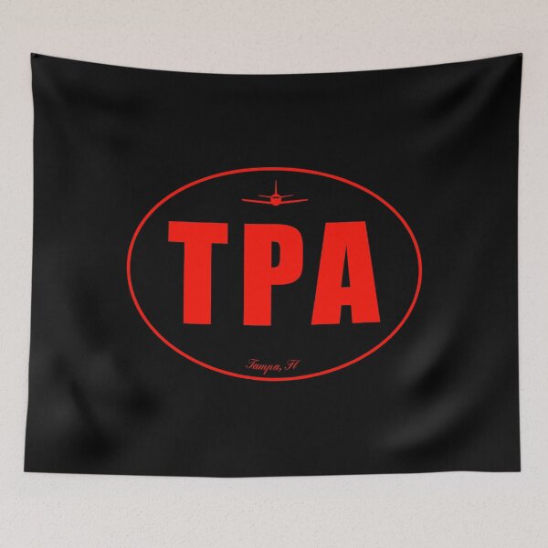 Item preview, TPA Tampa Florida FL Airport Code designed and sold by Lartheviking.