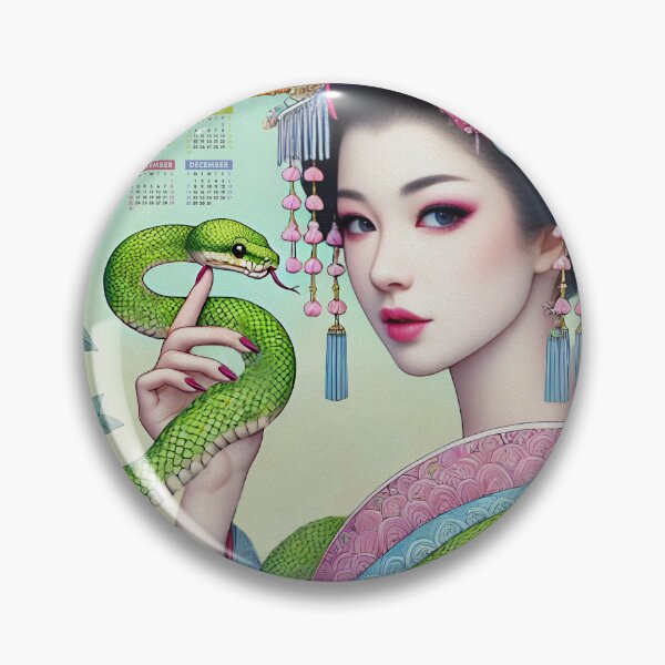 Item preview, The Year of the snake can bring its own characteristics and symbols. designed and sold by aleksandr13.