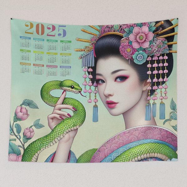 Item preview, The Year of the snake can bring its own characteristics and symbols. designed and sold by aleksandr13.