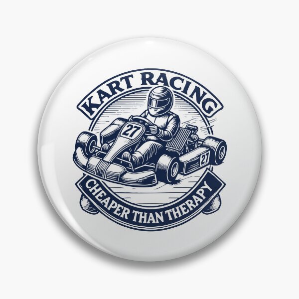 Item preview, Karting Is Cheaper Than Therapy designed and sold by LuminOrb.