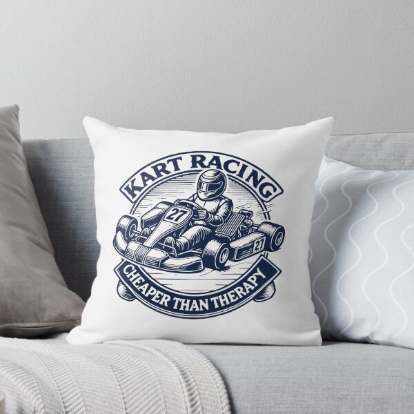 Item preview, Karting Is Cheaper Than Therapy designed and sold by LuminOrb.