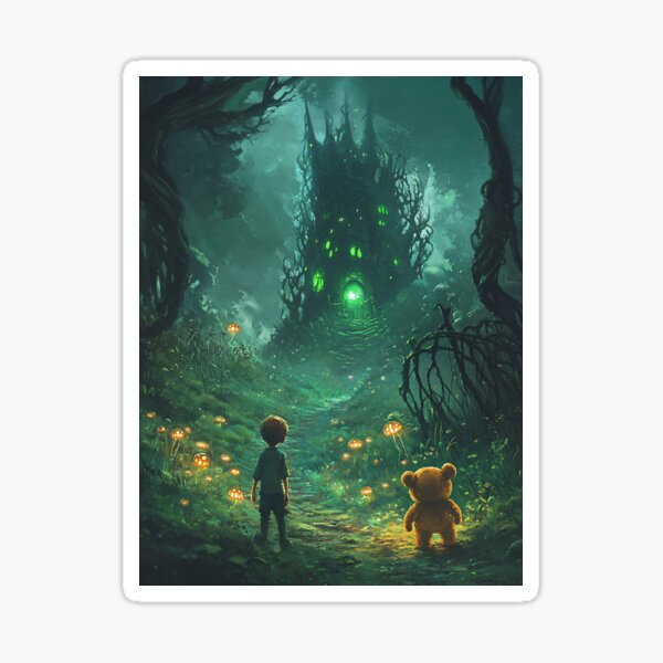 Item preview, Dark Fairy Tale Scene designed and sold by zax454Gallery.