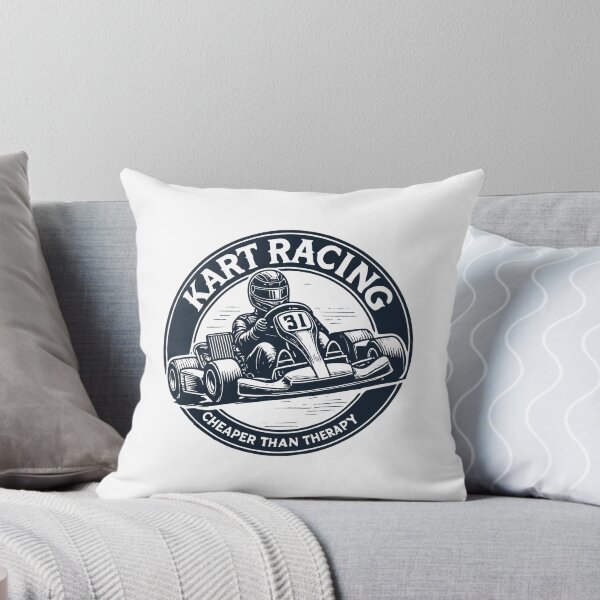 Item preview, Go-kart Racing Cheaper Than Therapy designed and sold by LuminOrb.