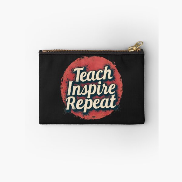 Aperçu de l'œuvre Enseigner, inspirer, répéter L'enseignement est mon super pouvoir créée et vendue par bukajart.