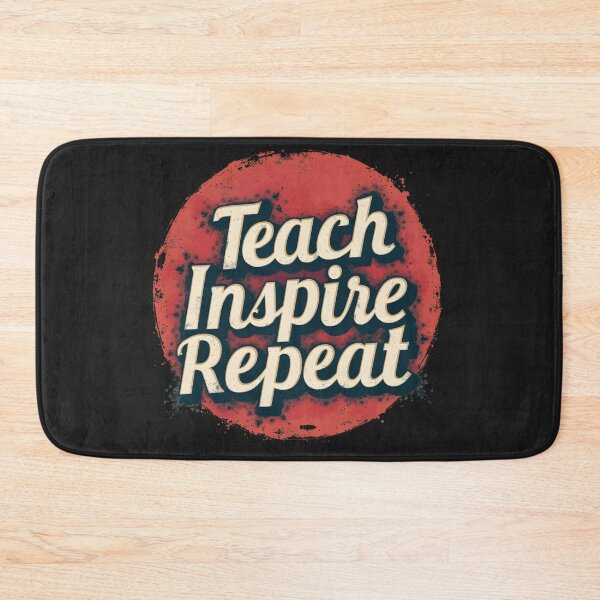 Item preview, teach inspire repeat Teaching Is My Superpower designed and sold by bukajart.